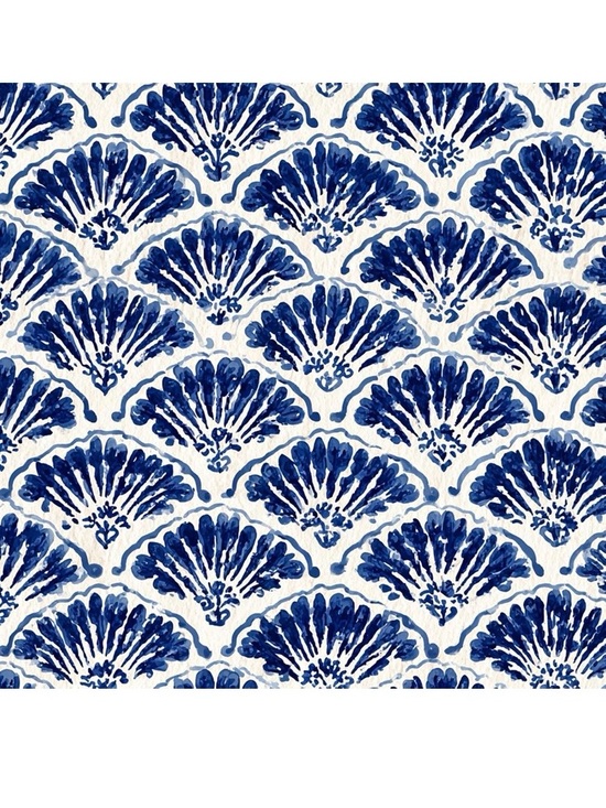 Other - 2pc - Blue Wave Peel & Stick Contact Wallpaper